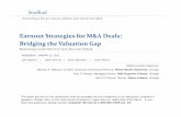 Earnout Strategies for M&A Deals: the Gapmedia.straffordpub.com/products/earnout-strategies... · 1/25/2012  · • Recently become more popular due to larger than normal gap between