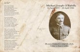 The O'Rahilly W.B. Yeats SING of the O'Rahilly, Michael ... · The O’Rahilly thdied the night of 28 April 1916. In the days that followed the Rising, in all that remained of the