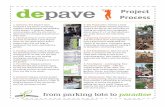 Project( Process( - DepaveCopyright © Depave 2015 | P.O. Box 12503 | Portland, OR 97212 | info@depave.org Updated August 2015 !! ! Project