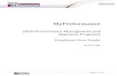 (DoD Performance Management and Appraisal Program) Employee … · 2016-03-07 · 1 March 7, 2016 MyPerformance Employee Guide MyPerformance (DoD Performance Management and Appraisal