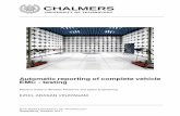 Automaticreportingofcompletevehicle EMC - testing · 2019-07-09 · Automaticreportingofcompletevehicle EMC - testing Master’s thesis in Wireless Photonics and Space Engineering