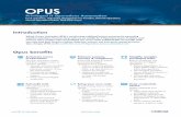 Introduction Opus bene˜ ts - Osirium · Opus bene˜ ts Introduction For IT operations, Help Desks, Managed Service Providers, Network Operations, Security Operations Centres, Third