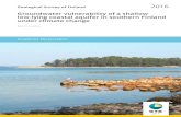 Academic Dissertation - GTKtupa.gtk.fi/julkaisu/erikoisjulkaisu/ej_095.pdf · groundwater quality due to the intrusion of seawater. This, together with increased groundwater recharge,