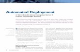 Automated Deployment - Dell · Automated Deployment of Novell SUSE Linux Enterprise Server 9 on Dell PowerEdge Servers Administrators of large enterprises can save time when they