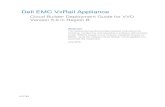 Dell EMC VxRail Appliance · Section 3 describes the post deployment tasks which are conducted within the vRealize Suite. VVD VxRail infrastructure and network services Figure 1 illustrates
