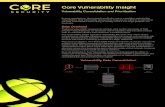 Vulnerability Consolidation and Prioritization · 2016-06-16 · Core Vulnerability Insight aggregates vulnerability data from every corner of your organization by collecting, managing