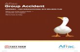 Aflac Group Accident - Tuff Shed...Understanding the facts can help you decide if the Aflac group Accident plan makes sense for you. 39.4 MILLION OF VISITS TO HOSPITAL EMERGENCY DEPARTMENTS
