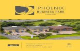 Phoenix brochure (pdf) · PHOENIX BUSINESS PARK IS IDEALLY LOCATED WITHIN THE PHOENIX, ONE ... Areas, measurements and distances given are approximate only. Date of publication and