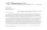 April 30, 2007 Chief of Police Denver Police Department ... · Cruz attempted to elude the officers by speeding up. While attempting to turn onto Lincoln Street from 47th Avenue,