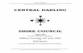 July 2011 Agenda without Confidential - Central Darling Shire · RECOMMENDATION That the apologies be received and noted and leave of absence be granted. Central Darling Shire Council-Ordinary