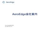AeroEdgeن¼ڑç¤¾و،ˆه†… ... AeroEdgeو ھه¼ڈن¼ڑç¤¾/ AeroEdge Co., Ltd. آ© AeroEdge ن¼ڑç¤¾و¦‚è¦پ AeroEdgeن¼ڑç¤¾و،ˆه†…