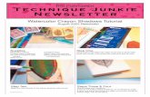 Watercolor Crayon teck - Technique 2015-03-26آ  Watercolor Crayon Shadows Tutorial August 2003 Newsletter