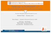 Welcome to NJMHAPP 1 · 2016-12-21 · NJMHAPP 1.0 Overview • NJ Mental Health Application for Payment Processing (NJMHAPP) is a web based modular system, which provides ability