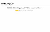 NX242 Digital TDcontroller · PAGE 5 ENGLISH NX242 VS NX241: NOVEDADES NX242 MANUAL DEL USUARIO LOAD2_45 FECHA: 15/10/2008 ESPAÑOL NX242 Vs NX241: Novedades El controlador digital
