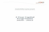 3 Year Capital Programme 2020 - 2022...4 Capital Programme 2020-2022 To: The Mayor and each Member of South Dublin County Council, Re: 3 Year Capital Programme 20 20-2022 Dear Member,