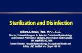 Sterilization and Disinfection...Rutala et al. AJIC 2016;44:e47 • Semicritical • Transmission: direct contact • Control measure: high- level disinfection • Endoscopes top ECRI