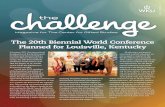 The 20th Biennial World Conference Planned for Louisville ... · Wade: The songs “Sussudio” by Phil Col-lins and “Raspberry Beret” by Prince… (How’s that for a combo?)