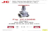 JC Gate Valve Bolted Bonnet Data Sheet 150 to 2500 Class · Gate Valves Type Bolted Bonnet Class 150 DN 50-900 (2” – 36”) Carbon, Alloy and Stainless Steel 600-0016 PDS –