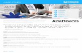 ALTA DEVICES - Coupa · ALTA DEVICES CFO AT FAST-GROWING SOLAR MANUFACTURER: MY DAY IS EASIER WITH COUPA PAGE 1 of 2 CASE STUDY CUSTOMER Alta Devices LOCATION Sunnyvale, CA INDUSTRY