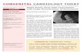 CONGENITAL CARDIOLOGY TODAY · development and for aortic arch anomalies to form. There are numerous aortic arch anomalies that have been described, related to the position or branching