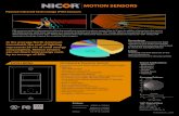 MOTION SENSORS - Home | NICOR Lighting MOTION SENSORS Passive Infrared Technology (PIR) Sensors PIR