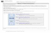 What is Administration? - RBC Royal Bank · It is optional on a ll other RBC Express services (page 21 ) Part 1 – Manage Users & Permissions Manage Users & Permissions RBC will