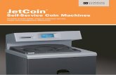 JetCoin Self-Service Coin Machines · JetCoin® self-service coin counters give your customers fast and efficient coin processing, with fewer interruptions than any other coin counter