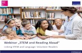 Webinar „STEM and Reading Aloud - Telekom Stiftung · 2017-05-11 · „Sage es mir, und ich vergesse es. Zeige es mir, und ich erinnere mich. Lass es mich tun, und ich behalte