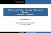 Macroeconomics - Licence 1 Economie Gestion - Chapter 2 ...remi.bazillier.free.fr/coursmacro_chap2_en.pdf · As income rises, the proportion of income spent on foods falls, even if