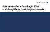 Data evaluation in laundry facilities state-of-the-art and ... · •The following tables (try) to summarize all data streams, data acquisition and data evaluation methods in laundry