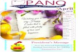 Inside this issue April 2019.pdf · Job Bank 7 Easter Fun Facts 10 Sustaining Members 11 Board Members 12 Inside this ... Megan Parsson . Tulips! Mary Brownell. Fresh air brings fresh