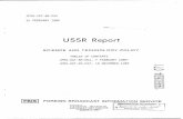 USSR Report - DTIC · JPRS-UST-85-001 7 February 1985 USSR Report SCIENCE AND TECHNOLOGY POLICY TABLE OF CONTENTS JPRS-UST-84-001, 17 January 1984- JPRS-UST-84-020, 13 December 1984