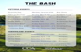 VICTORIA EVENTS The Bash · Easter Bash Queen's Birthday Bash Winter Bash Grand Final Bash Melbourne Cup Bash Christmas Bash VICTORIA EVENTS QUEENSLAND events Summer Bash Easter Bash