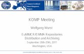 KOMP Meeting - NIH Common Fund · 2011-08-11 · European Conditional Mouse Mutagenesis Program Joined EUCOMM -CREATE-EUCOMMTools Meeting, July 5 -7, 2011, Rome, Italy KOMP Meeting