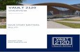 VAULT 2120 · A number of facilities in Gauteng and the Western Cape have expressed interest in having the vault located there. Negotiations are currently underway, and a decision