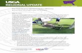 Five Techniques to Improve Irrigation Efficiencyarchive.lib.msu.edu/tic/usgamisc/ru/259319.pdf · 5/20/2015  · your golf course and these commonsense tips can help improve irrigation