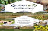 Membership - NIAB TAG Network | NIABTAG · • NIAB TAG crowd-sourcing pest and disease data • ActivSmart to aid product selection and avoid inappropriate purchases • There are