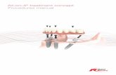 All-on-4® treatment concept Procedures manual Pr… · All-on-4® treatment concept manual // Introduction 5 Conventional versus guided surgery Conventional flap procedure with traditional