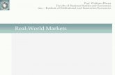 Real-World Markets - Elsevier...Real-world markets exist in limited space, they are networks of (relatively few) directly interdependent agents. Technological factors in production