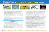 BOOK NOTES - Scholastic · Boîte à lecture : Animaux amusants. ER, 16 books, Kindergarten-Gr 2 Great for learning how to read! 15. Le souci de Calie. PB, Kindergarten-Gr 1 Calie