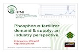 Phosphorus fertilizer demand & supply; an industry perspective.anz.ipni.net/ipniweb/region/anz.nsf/0...• IFDC report increased Moroccan reserves and base *4. Current USGS PR Estimates