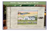 Hello Spring Book Box · Brushes: I have used Royal Brushes for this project. Comparable Papillon by the Artist’s Club brushes are in parentheses. #1360 – small, medium, large