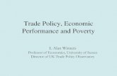 Trade Policy and Performance...–Importance of difference in sea distance and air distance becomes more significant as air travel cheapens • Romalis (2007, NBER WP) –US tariffs