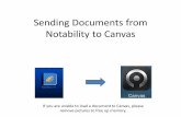 Sending Documents from Notability to Canvasrdmreads.weebly.com/uploads/1/5/7/4/...to-canvas.pdf · Canvas Info Logout Click on the top right corner icon and then choose "Logout."