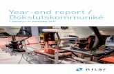 Year-end report / Bokslutskommunikéinvestor.nilar.com/wp-content/uploads/2016/11/...Bokslutskommuniké 1 January—31 December 2017. Year-end report January-December 2017 Nilar International