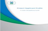 Project Applicant Profile Navigational Guide · Project Applicant Profile 9 Delete a Registrant Deleting the user will remove, or dissociate, the user from the Applicant Profile.
