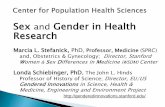 Sex and Gender in Health Research - Stanford Medicinemed.stanford.edu/content/dam/sm/phs/documents/16... · Gender matters. Patients received a “gender-related score” of between