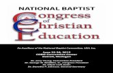 June 22-26, 2015 COBO Convention Center Detroit, Michiganmedia1.razorplanet.com/share/510611-8783/resources/834990_2015… · National Baptist Congress of Christian Education •