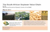 The South African Soybean Value Chain · International soybean production, consumption and trade cont… • China is the largest soybean consuming country representing 26 % of world