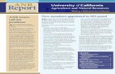 Report ANR University California · Policy and Management at UC Berkeley, food systems Bob Hutmacher, UCCE specialist in the ... 744-1424 ext. 113 ... tive office, which includes